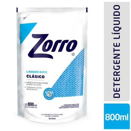 JABON LIQUIDO ZORRO D/P X800